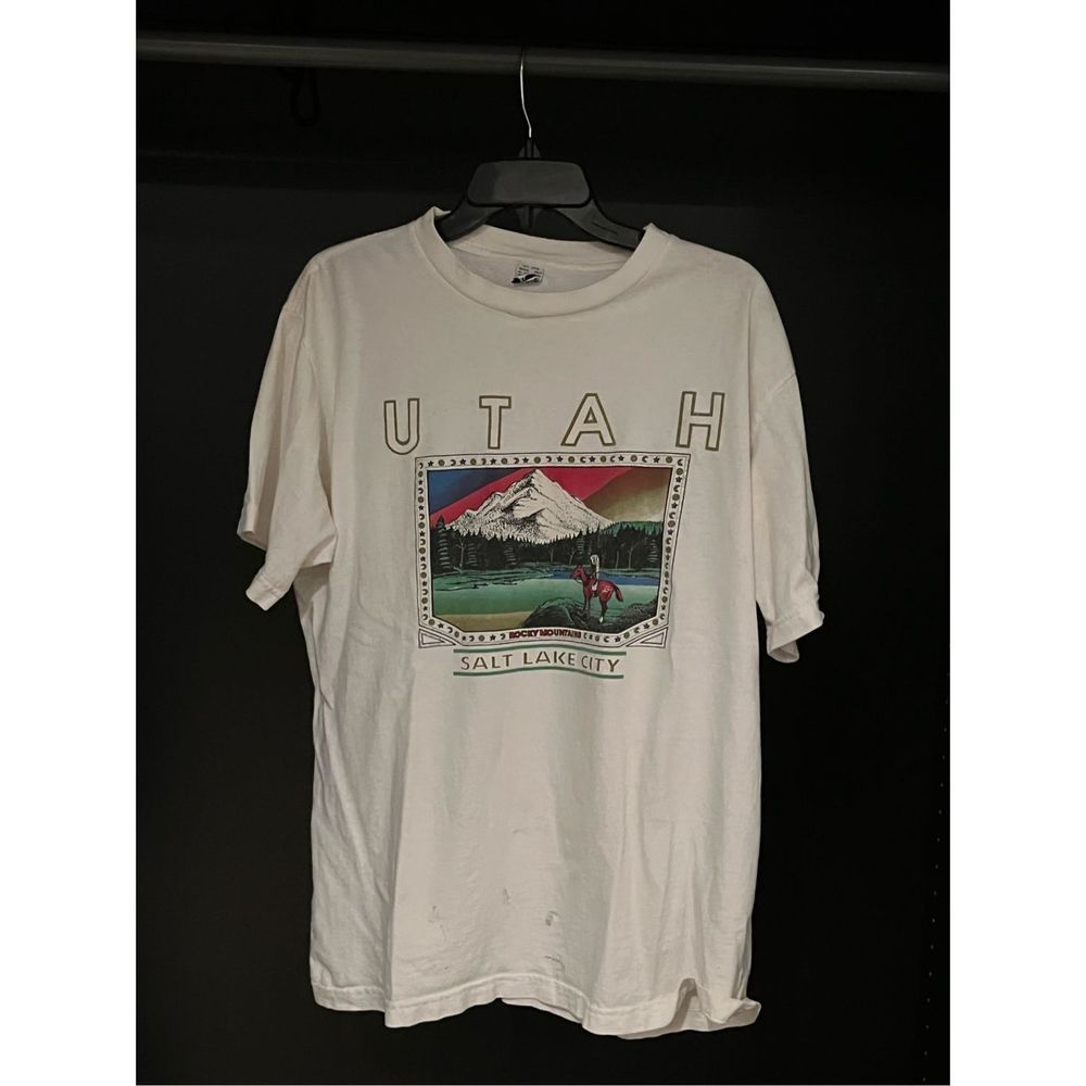 Vintage Utah Salt Lake City T-Shirt Size XL